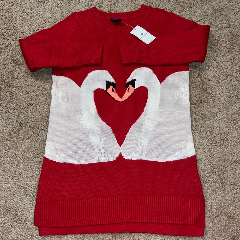 BABY GAP Swan Sweater Dress